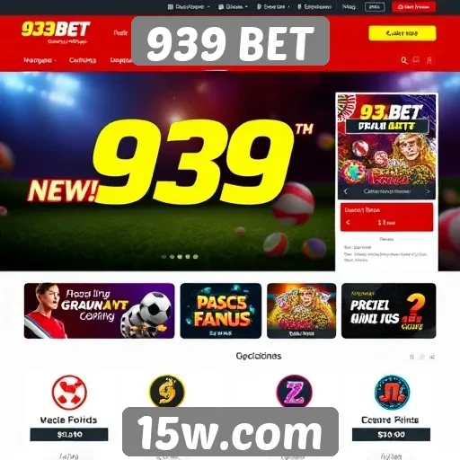 Acessibilidade e usabilidade do site 939 BET