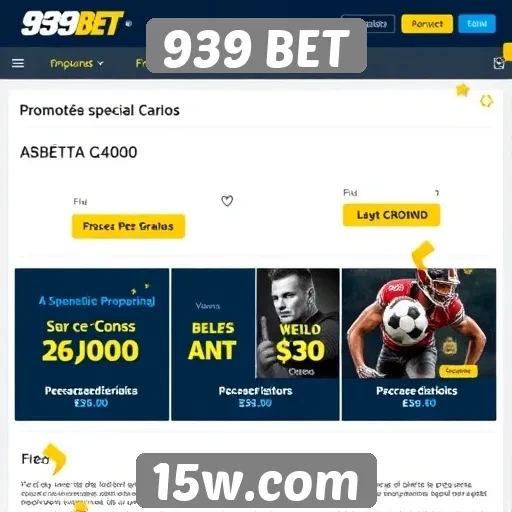 Promoções atraentes no 939 BET para novos usuários